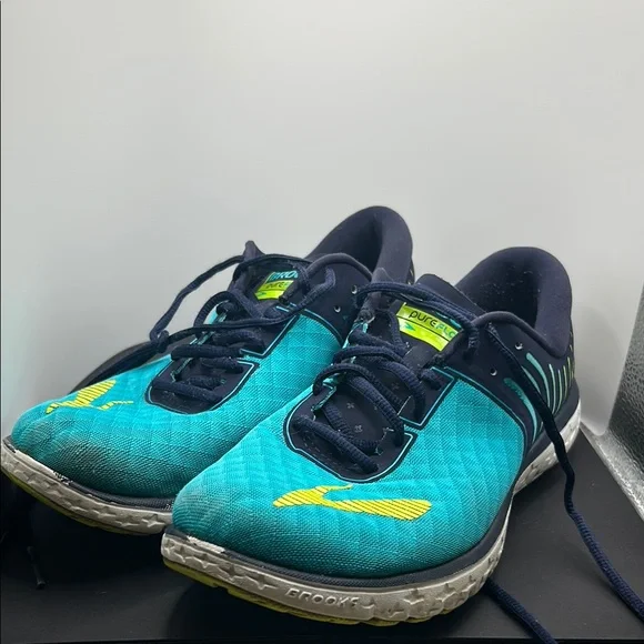 Brooks | Shoes | Brooks Teal And Lime Athletic Shoes | Poshmark display picture 1